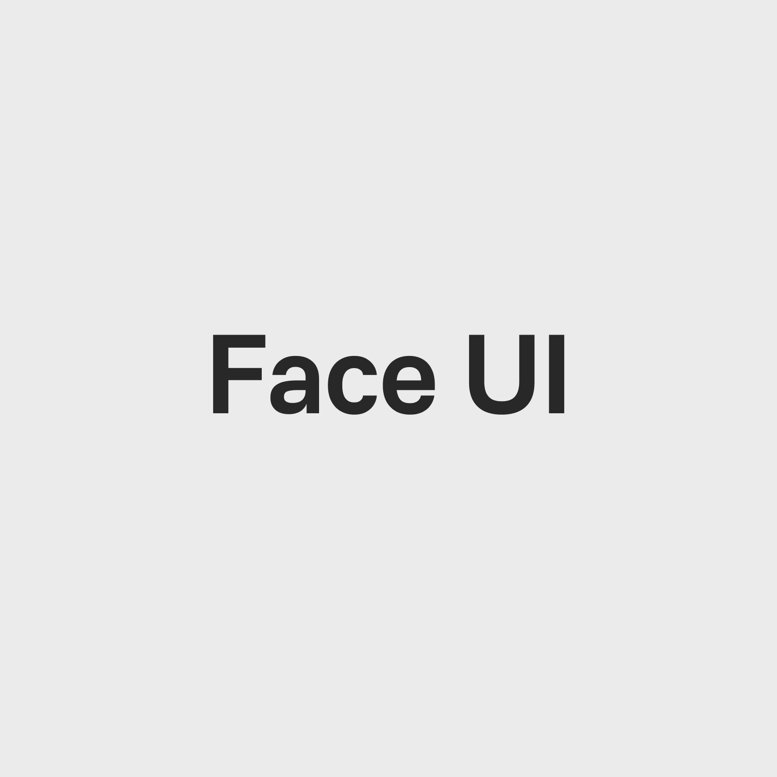 Face UI logo